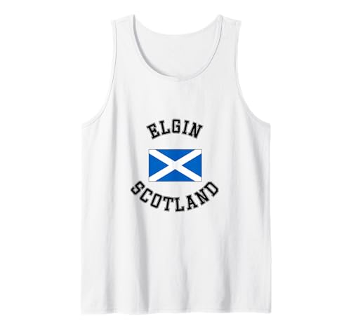 Elgin Schottland-Flagge, geeignet für Kinder, Männer, Frauen Tank Top Elgin Schottland-Flagge, geeignet für Kinder, Männer, Frauen Tank Top von Scottish Pride Scottish Flag Gifts
