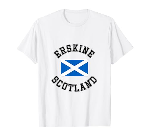 Erskine Schottland-Flagge, geeignet für Kinder, Männer, Frauen T-Shirt Erskine Schottland-Flagge, geeignet für Kinder, Männer, Frauen T-Shirt von Scottish Pride Scottish Flag Gifts