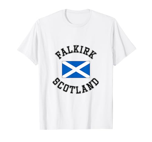 Falkirk Schottland Flagge Schottland geeignet für Kinder Männer Frauen T-Shirt Falkirk Schottland Flagge Schottland geeignet für Kinder Männer Frauen T-Shirt von Scottish Pride Scottish Flag Gifts