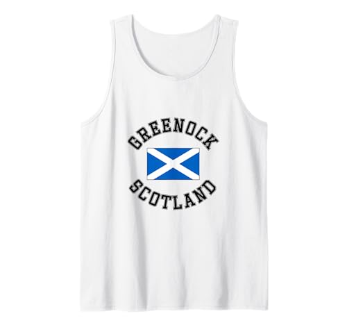 Greenock Schottland-Flagge, geeignet für Kinder, Männer, Frauen Tank Top Greenock Schottland-Flagge, geeignet für Kinder, Männer, Frauen Tank Top von Scottish Pride Scottish Flag Gifts