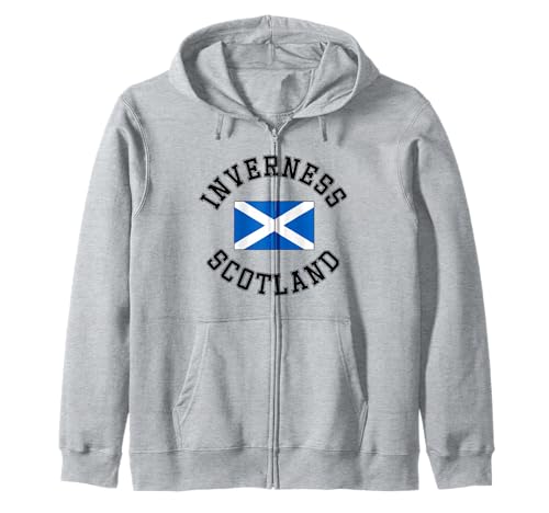 Inverness Schottland-Flagge, geeignet für Kinder, Männer, Frauen Kapuzenjacke von Scottish Pride Scottish Flag Gifts