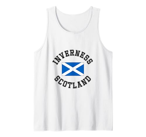 Inverness Schottland-Flagge, geeignet für Kinder, Männer, Frauen Tank Top Inverness Schottland-Flagge, geeignet für Kinder, Männer, Frauen Tank Top von Scottish Pride Scottish Flag Gifts