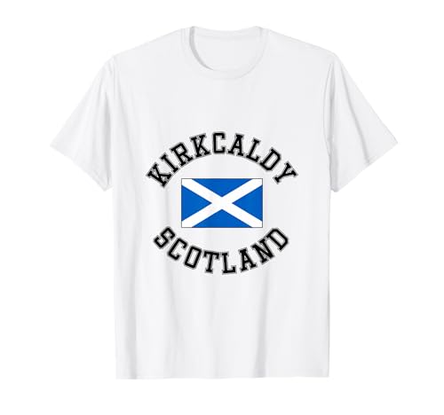 Kirkcaldy Schottland-Flagge, geeignet für Kinder, Männer, Frauen T-Shirt Kirkcaldy Schottland-Flagge, geeignet für Kinder, Männer, Frauen T-Shirt von Scottish Pride Scottish Flag Gifts
