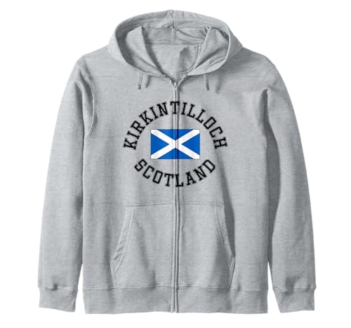 Kirkintilloch Scotland Geeignet für Kinder Männer Frauen Kapuzenjacke Kirkintilloch Scotland Geeignet für Kinder Männer Frauen Kapuzenjacke von Scottish Pride Scottish Flag Gifts
