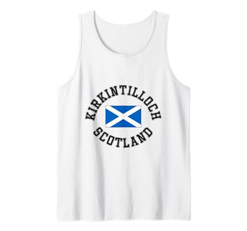 Kirkintilloch Scotland Geeignet für Kinder Männer Frauen Tank Top Kirkintilloch Scotland Geeignet für Kinder Männer Frauen Tank Top von Scottish Pride Scottish Flag Gifts