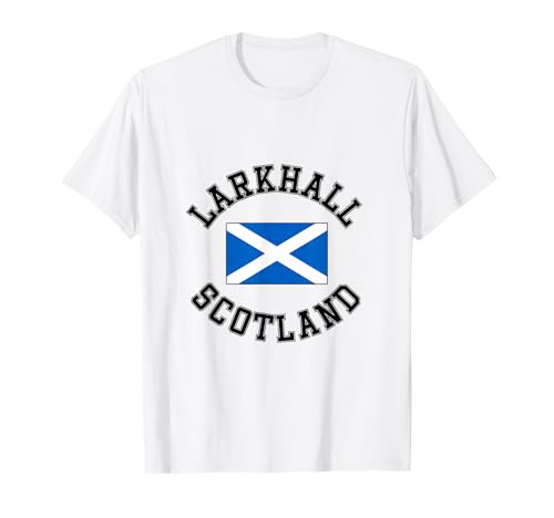 Larkhall Schottland-Flagge, geeignet für Kinder, Männer, Frauen T-Shirt Larkhall Schottland-Flagge, geeignet für Kinder, Männer, Frauen T-Shirt von Scottish Pride Scottish Flag Gifts