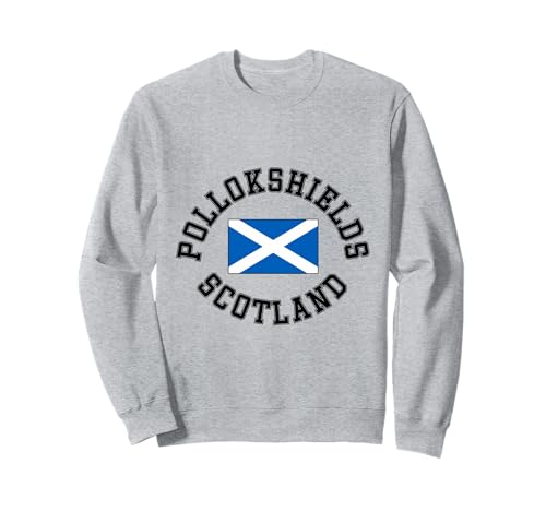 Pollokshields Scotland Geeignet für Kinder, Männer, Frauen Sweatshirt Pollokshields Scotland Geeignet für Kinder, Männer, Frauen Sweatshirt von Scottish Pride Scottish Flag Gifts