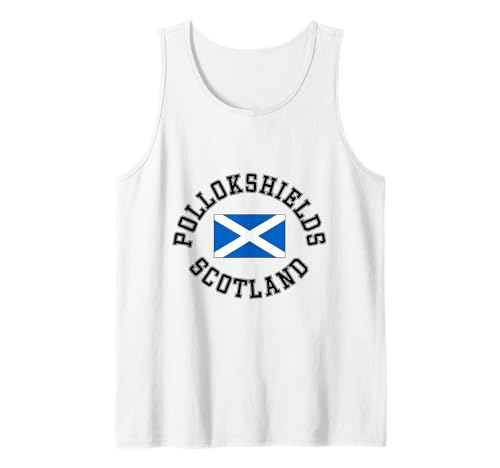 Pollokshields Scotland Geeignet für Kinder, Männer, Frauen Tank Top Pollokshields Scotland Geeignet für Kinder, Männer, Frauen Tank Top von Scottish Pride Scottish Flag Gifts