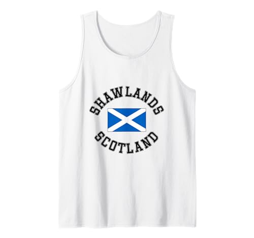 Shawlands Schottland-Flagge, geeignet für Kinder, Männer, Frauen Tank Top Shawlands Schottland-Flagge, geeignet für Kinder, Männer, Frauen Tank Top von Scottish Pride Scottish Flag Gifts