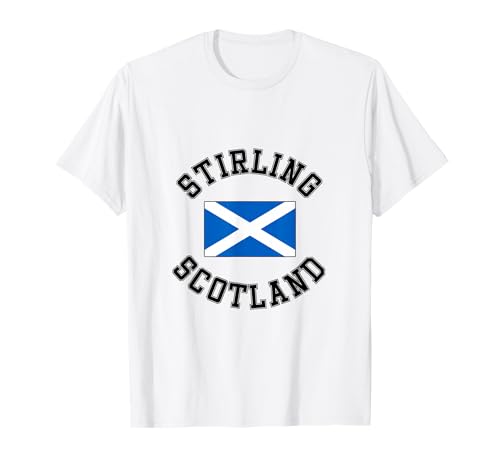 Stirling Schottland Flagge Schottland geeignet für Kinder Männer Frauen T-Shirt Stirling Schottland Flagge Schottland geeignet für Kinder Männer Frauen T-Shirt von Scottish Pride Scottish Flag Gifts
