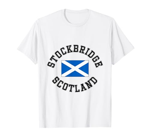 Stockbridge Scotland Geeignet für Kinder Männer Frauen T-Shirt Stockbridge Scotland Geeignet für Kinder Männer Frauen T-Shirt von Scottish Pride Scottish Flag Gifts