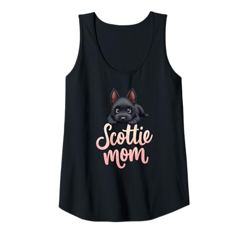 Damen Scottie Mom Dog Scottish Terrier Mama Süßer Welpe Tank Top Damen Scottie Mom Dog Scottish Terrier Mama Süßer Welpe Tank Top von Scottish Terrier Fun Designs