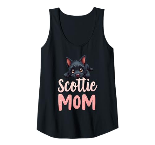 Damen Scottie Mom Dog Scottish Terrier Mama Süßer Welpe Tank Top Damen Scottie Mom Dog Scottish Terrier Mama Süßer Welpe Tank Top von Scottish Terrier Fun Designs