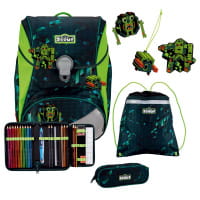 Scout Alpha Schulranzen-Set 4tlg Cubes von Scout