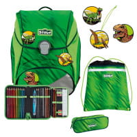 Scout Alpha Schulranzen-Set 4tlg Dino Rex von Scout