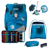 Scout Alpha Schulranzen-Set 4tlg Polar Blue von Scout