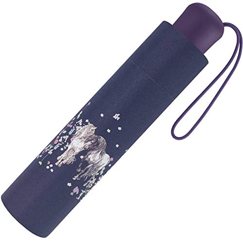 Scout Flower Horses Kinder Mädchen Schultaschenschirm Regenschirm Kinderschirm Schirm 10020 von Scout