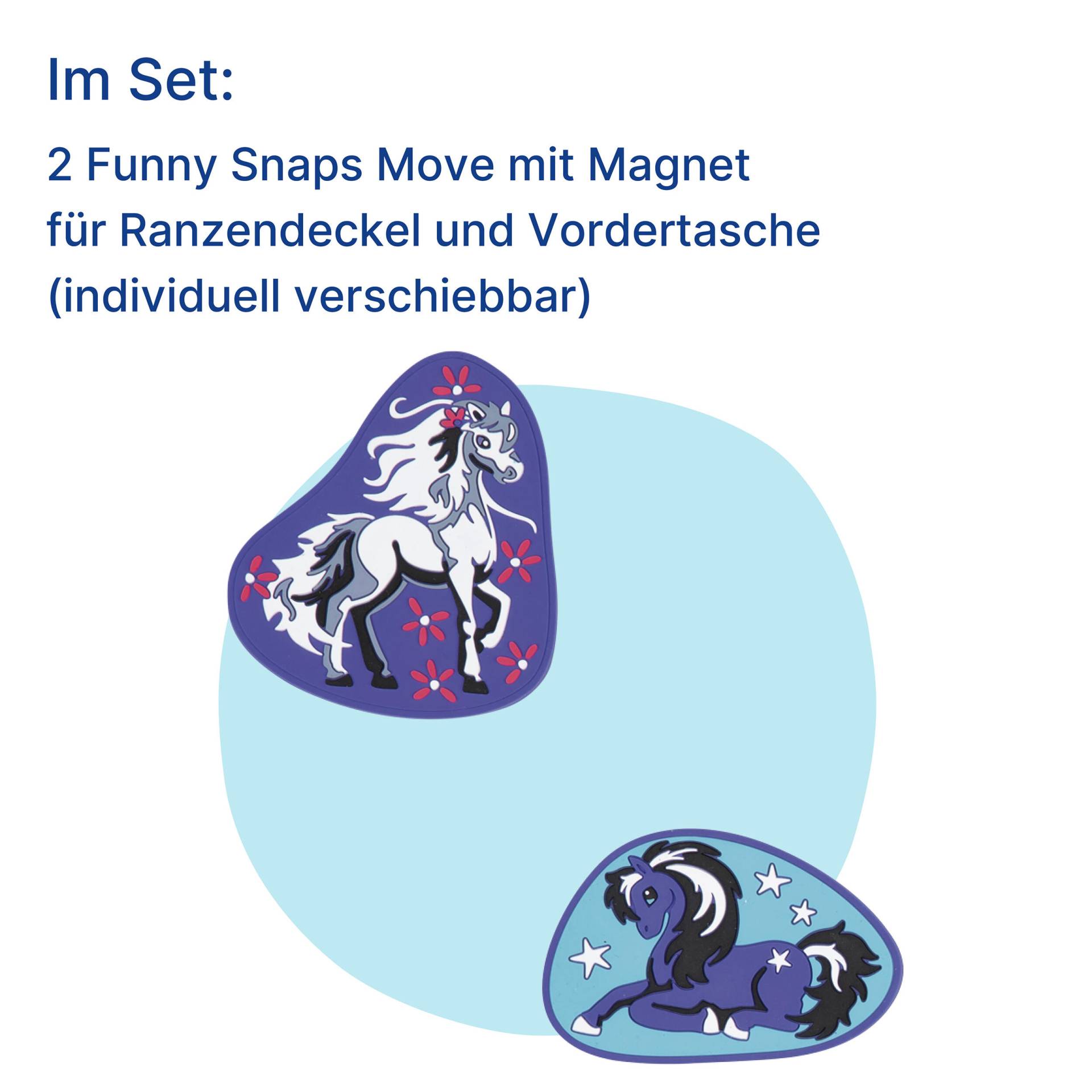 Scout - Funny Snaps Move 2er Set Lila von Scout