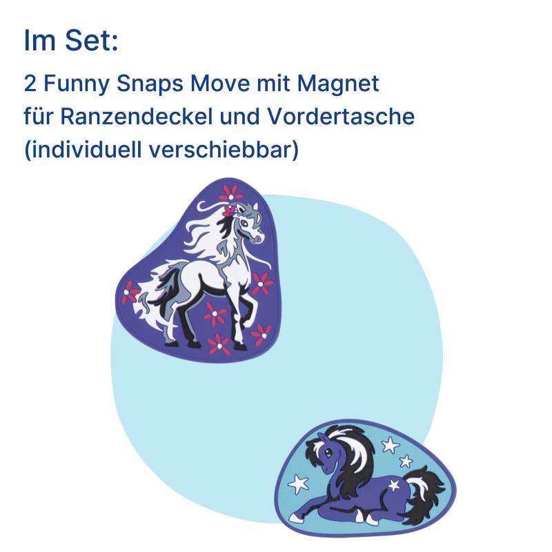 Scout - Funny Snaps Move 2er Set Lila von Scout
