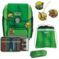 Scout Genius DIN - Schulranzen Set 4 tlg. mit Turnbeutel von Scout