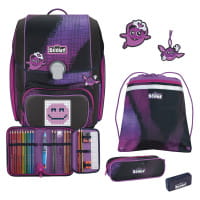 Scout Genius Schulranzen-Set 4tlg Pink Pixel von Scout