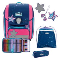 Scout Genius Schulranzen-Set 4tlg Pretty Star von Scout