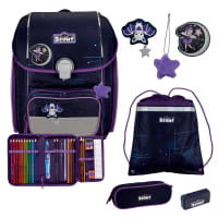 Scout Genius Schulranzen-Set 4tlg Spooky Starlight von Scout