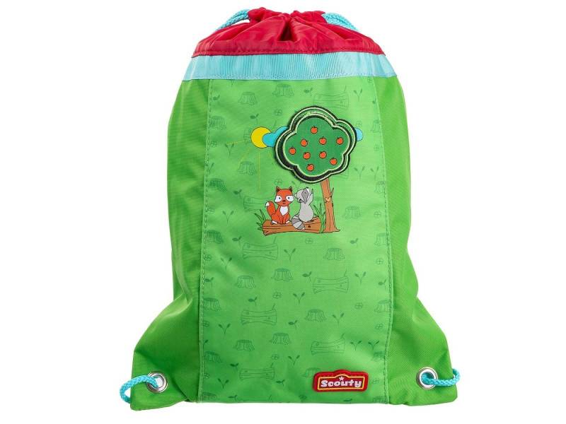 Scout Kinderrucksack Sporty Turnbeutel 4 Liter (1-tlg), wasserabweisend von Scout