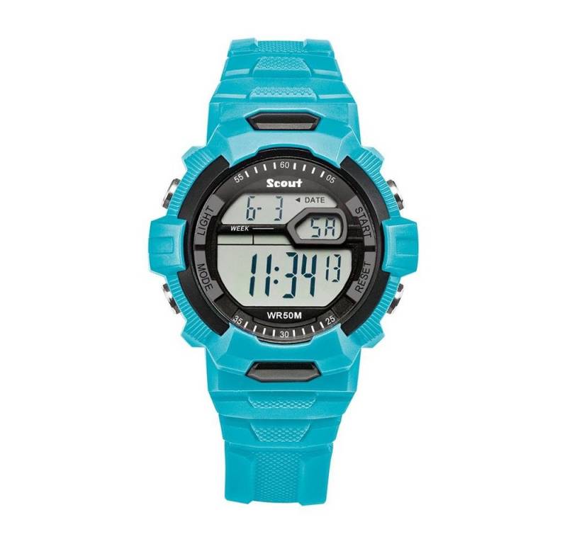 Scout Quarzuhr Analoge Digitaluhr für Kinder in Türkis von Scout von Scout