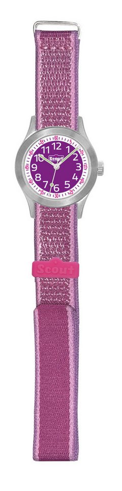 Scout Quarzuhr Kinder Armbanduhr Pink 280311001 von Scout