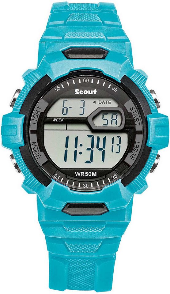 Scout Quarzuhr Kinderuhr - Serie: The Digi - Scout Modell: 308.005 von Scout