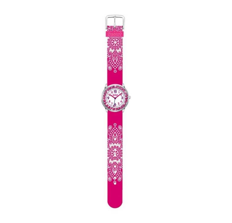 Scout Quarzuhr Scout Mädchen Analog Quarz Uhr mit PU Armband 280381002 von Scout