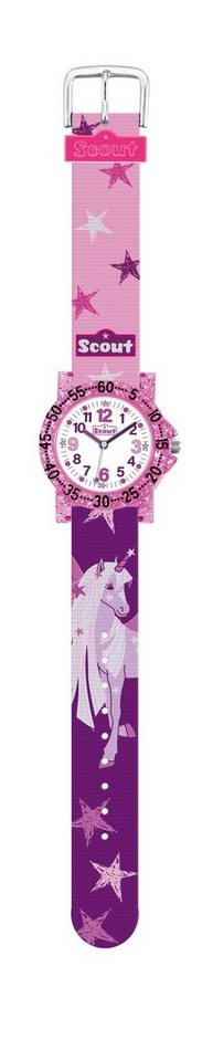 Scout Quarzuhr The It-Collection Kinder Armbanduhr Einhorn 280375021 von Scout