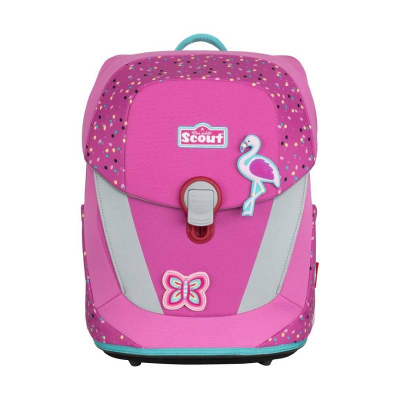 Scout - Ranzenset Mehrteilig Sunny Ii Set 4Tlg. Flamingo Pink von Scout