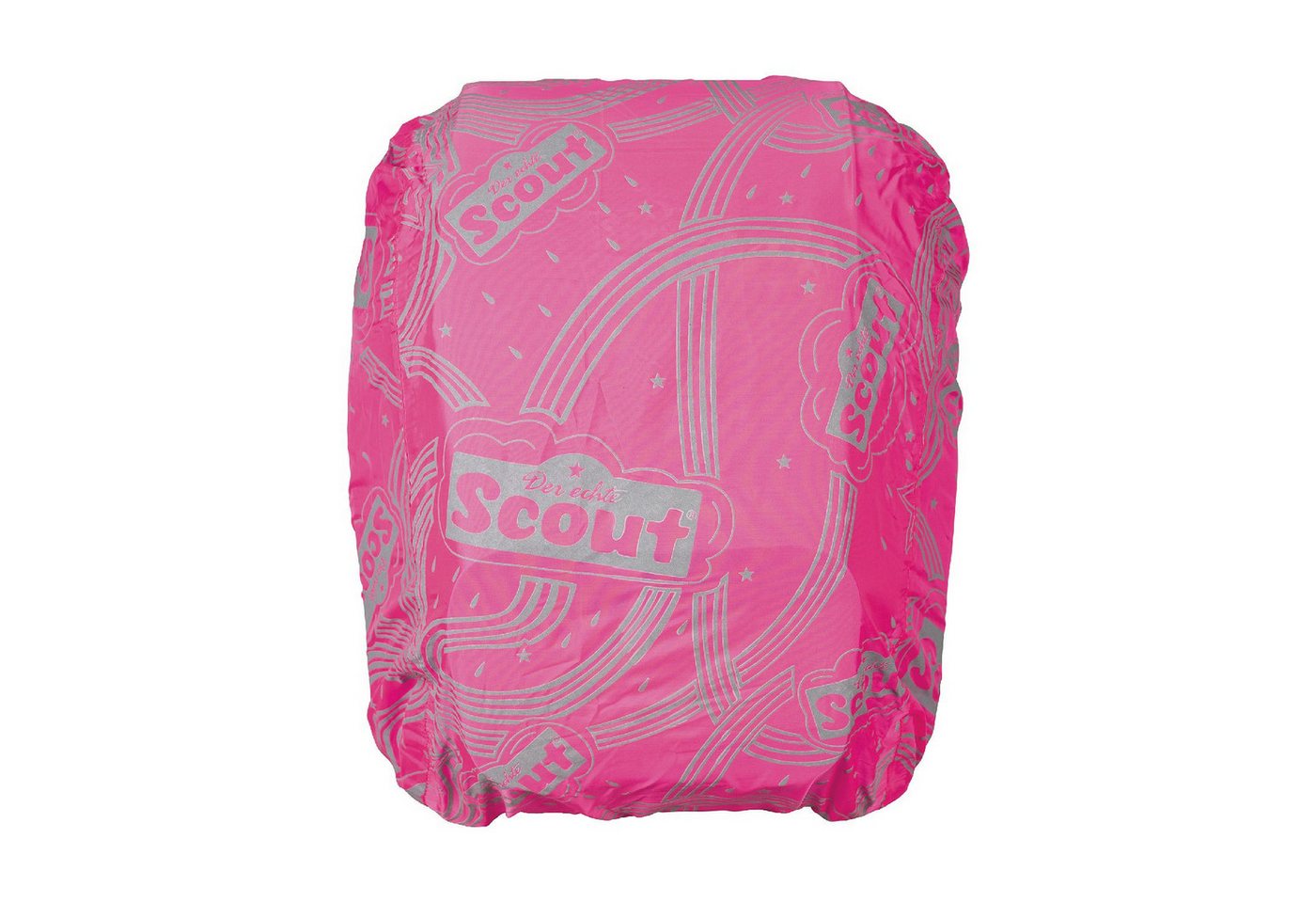 Scout Rucksack-Regenschutz Regencape Neon Safety Cape pink Scout Rucksack-Regenschutz Regencape Neon Safety Cape pink von Scout