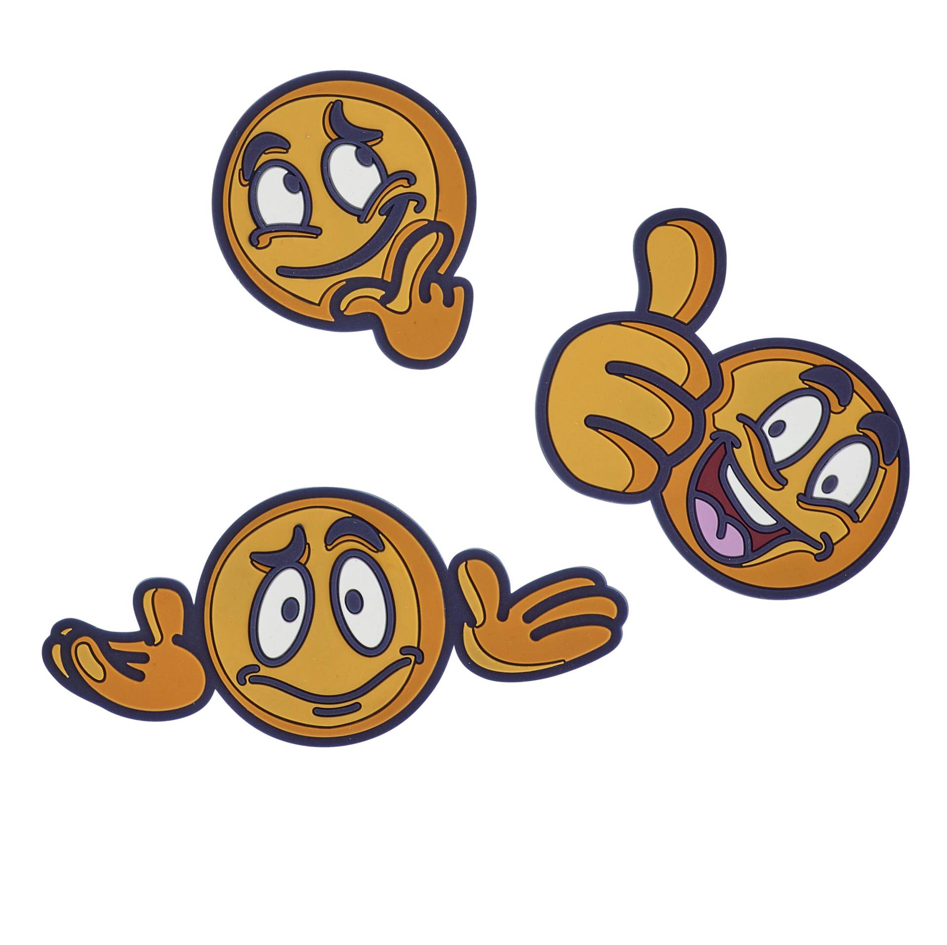 Scout - SCOUT FUNNY SNAPS 3ER SET EMOJIS Multicolor von Scout