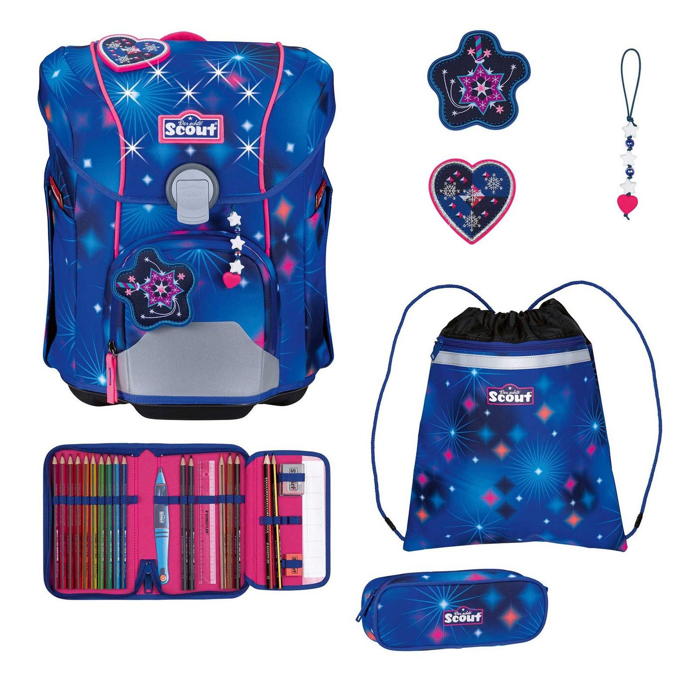 Scout Schulranzen 4-teilig (Set, 5-tlg) von Scout