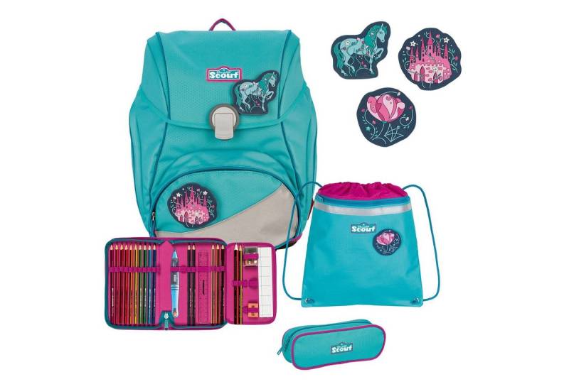 Scout Schulranzen Alpha (4-tlg), Polyester von Scout