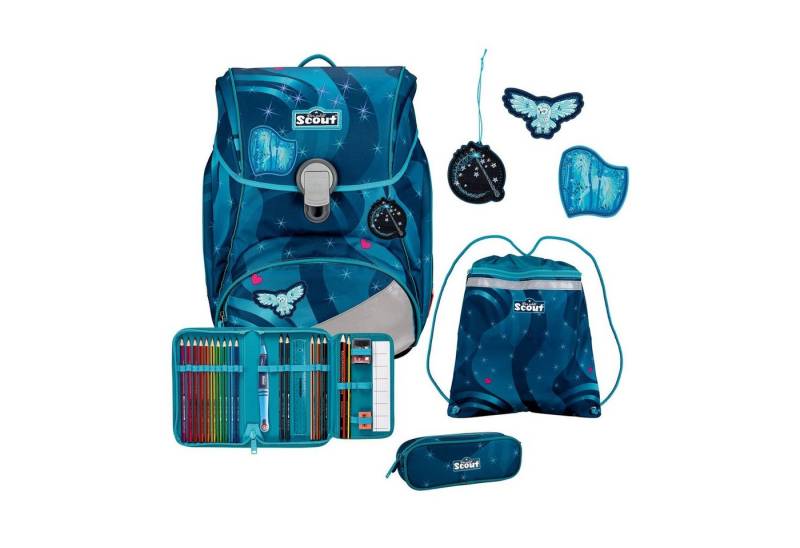 Scout Schulranzen Alpha (4-tlg), Polyester von Scout
