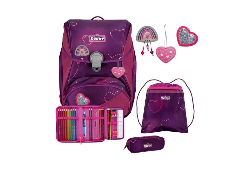 Scout Schulranzen Alpha (4-tlg), Polyester von Scout