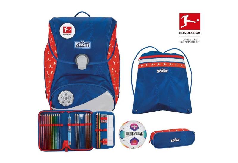 Scout Schulranzen Alpha Exklusiv Schulranzen-Set 4-tlg. Bundesliga Scout Schulranzen Alpha Exklusiv Schulranzen-Set 4-tlg. Bundesliga von Scout