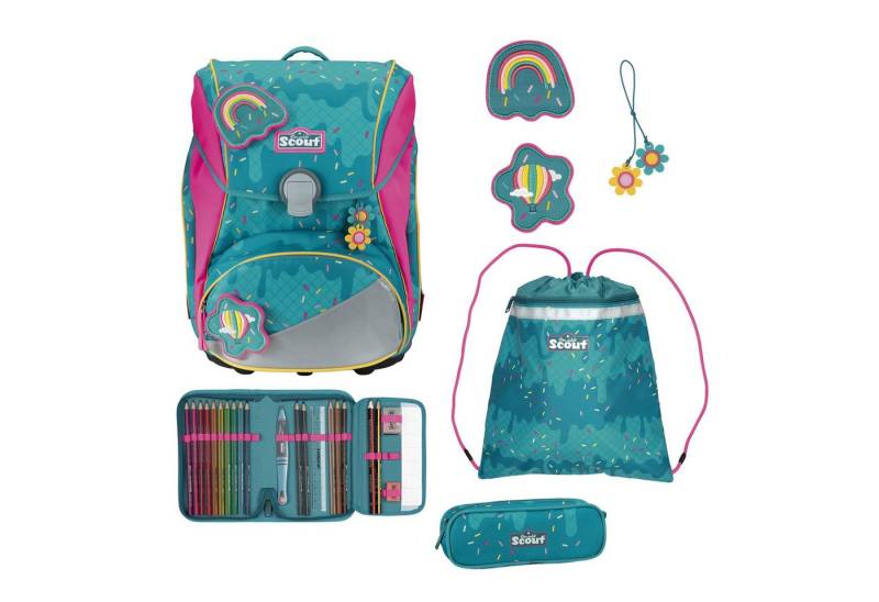 Scout Schulranzen Alpha Movie Star (5-tlg), PET von Scout