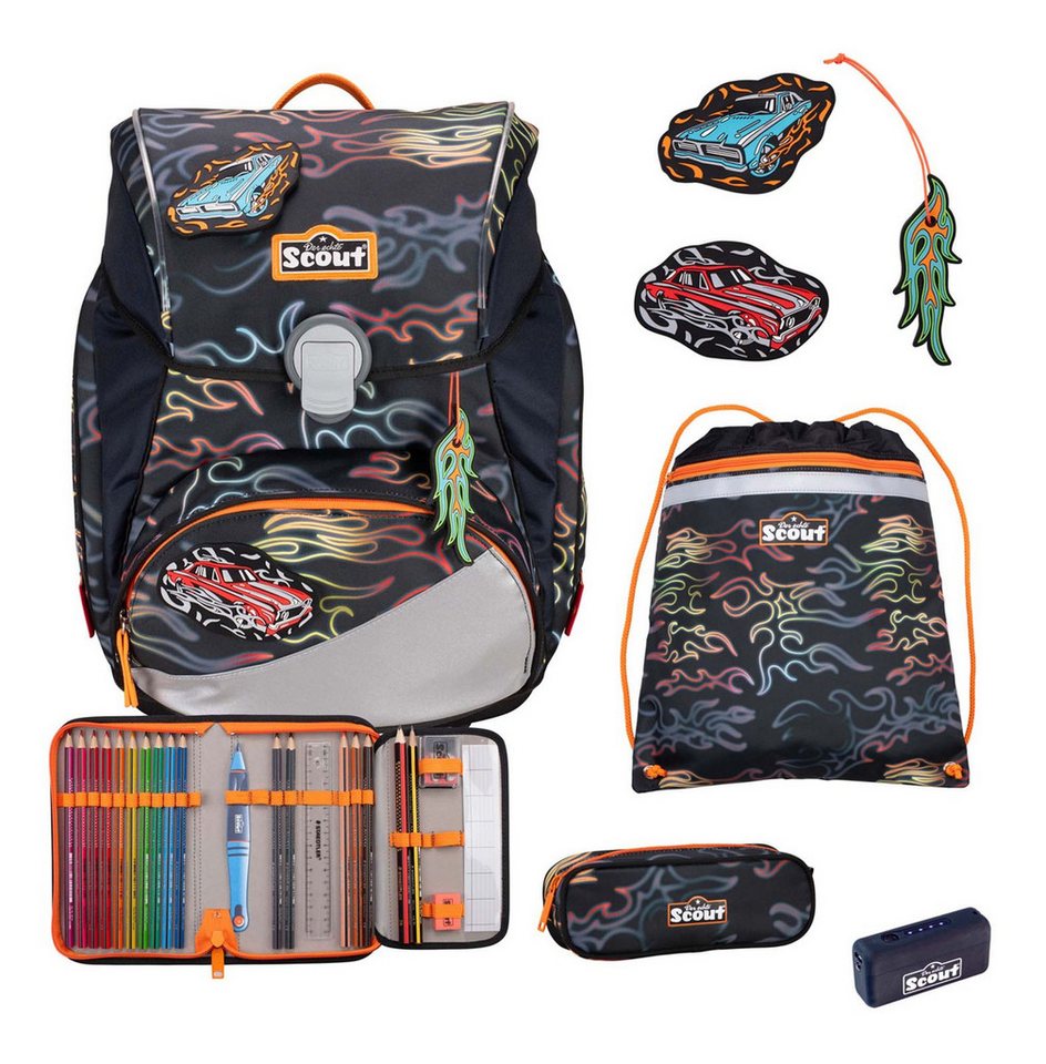 Scout Schulranzen Alpha Set 4-teilig (Set, 4-tlg) von Scout