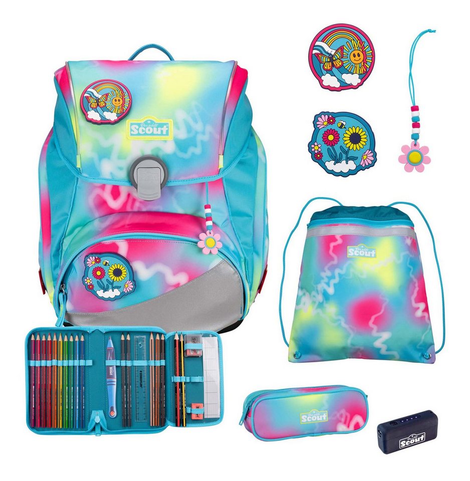 Scout Schulranzen Alpha Set 4-teilig (Set, 4-tlg) von Scout