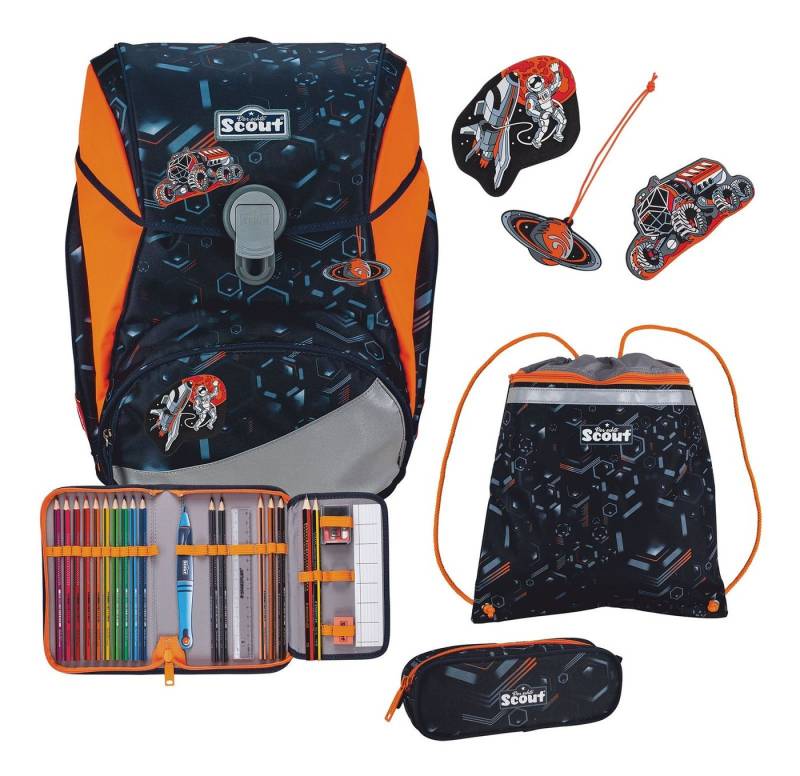 Scout Schulranzen Alpha Set 4-teilig (Set, 4-tlg) von Scout