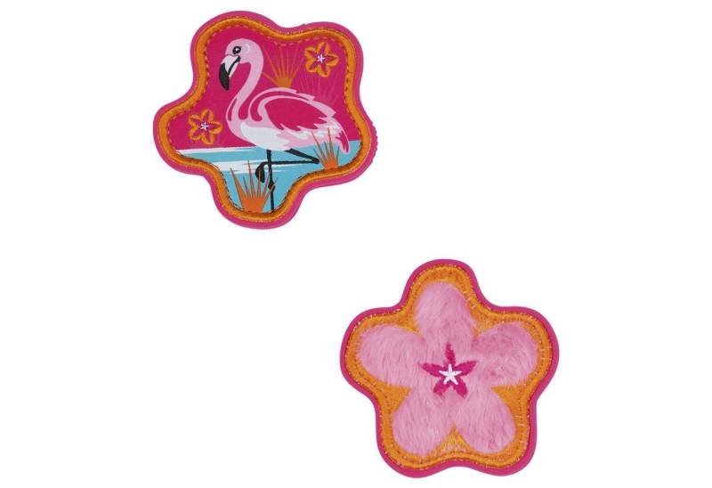 Scout Schulranzen Funny Snaps Move - Anhänger 2er Set (Florida Sunset) von Scout