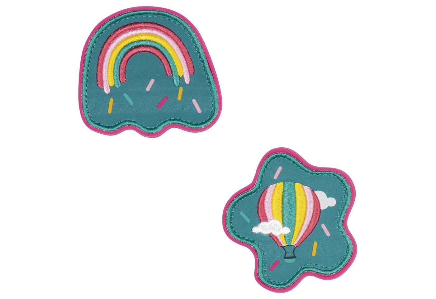 Scout Schulranzen Funny Snaps Move - Anhänger 2er Set (Happy Confetti) von Scout