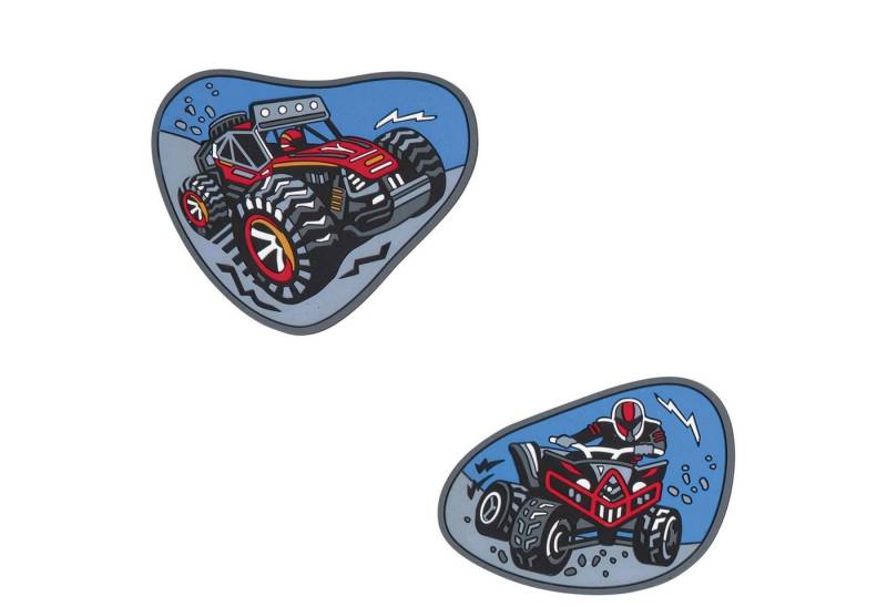 Scout Schulranzen Funny Snaps Move - Anhänger 2er Set (Offroad) von Scout