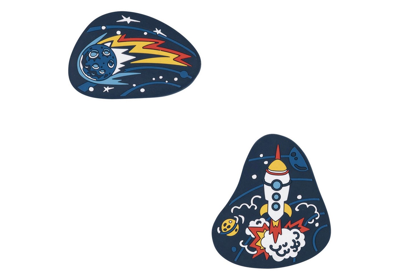 Scout Schulranzen Funny Snaps Move - Anhänger 2er Set (Rocket Rider) von Scout