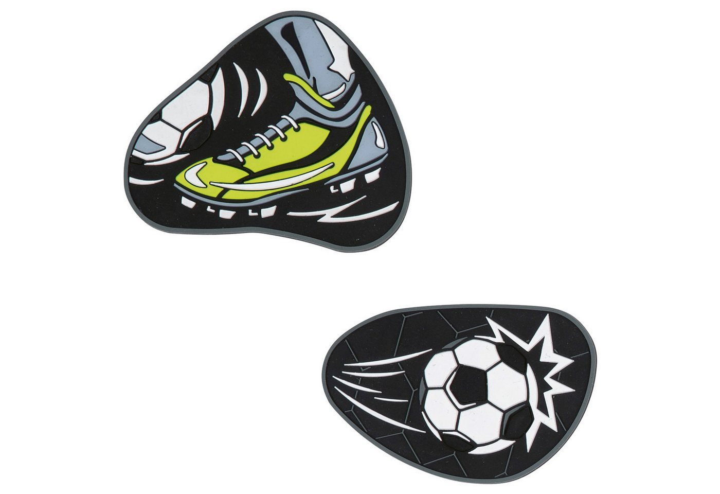 Scout Schulranzen Funny Snaps Move - Anhänger 2er Set (Soccer Star) von Scout